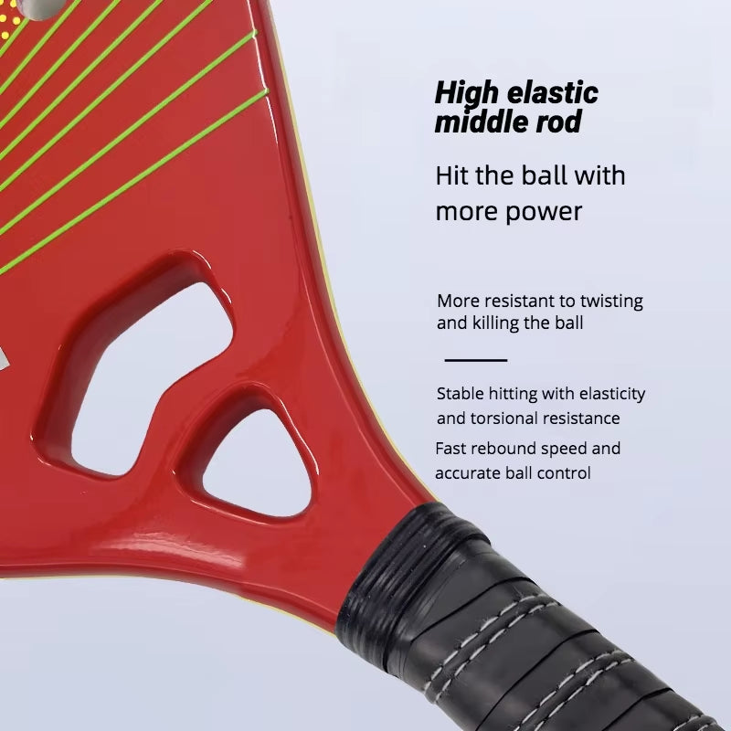 Camewin Beach Tennis Racket Padel Carbon Fiber Paddle Shovel Female Sports Woman Mens Carbon Padel Tennis Racket