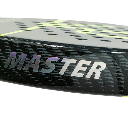 The New Padel Racket Paddle Racket 100% Carbon Fiber EVA Elastic Memory Foam Core Tennis Racket Carbon Fiber Padel Racket